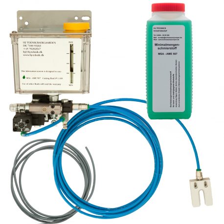 Minimalmengenschmiersystem (Typ S) inkl. Zubehör und 1 Liter Schmiermittel